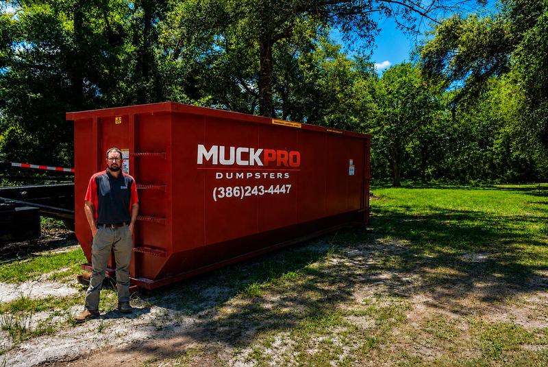 40 yard roll-off dumpster rental in Live Oak FL